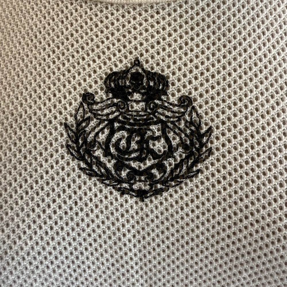 Kooples Cream Sleeveless Top with Emblem - Picture 5 of 7